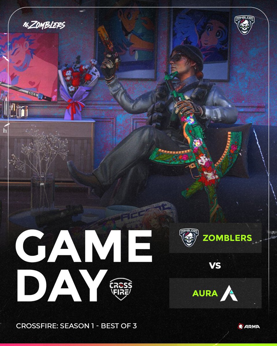 MATCH LIVE 🚨

🔗Watch Here:
Twitch.tv/PlayCrossfire

Zomblers.CS2
🏆<a href="/PlayCrossfireGG/">CROSSFIRE GG</a>
🆚<a href="/AuraEsportsNA/">AURA</a>

🎙️Casted by:
<a href="/MisterHenryBatt/">Mr. H. Batt</a> 

Lets eat some brains! 🧠

🇺🇸 <a href="/sathcsgo/">sathsea</a>
🇺🇸 <a href="/aelorcs/">aelor</a>
🇺🇸 <a href="/traekS_/">traekS</a>
🇺🇸 <a href="/ayaneuu1/">Anthony</a>
🇺🇦 <a href="/Sanzh1k33CS/">Sanzh1k33</a>