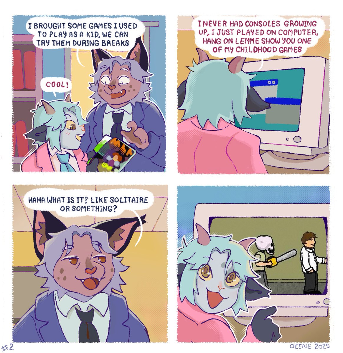 ozcene's tweet photo. Childhood games...
[ #art #oc #comic ] https://t.co/TybRxMuBQj