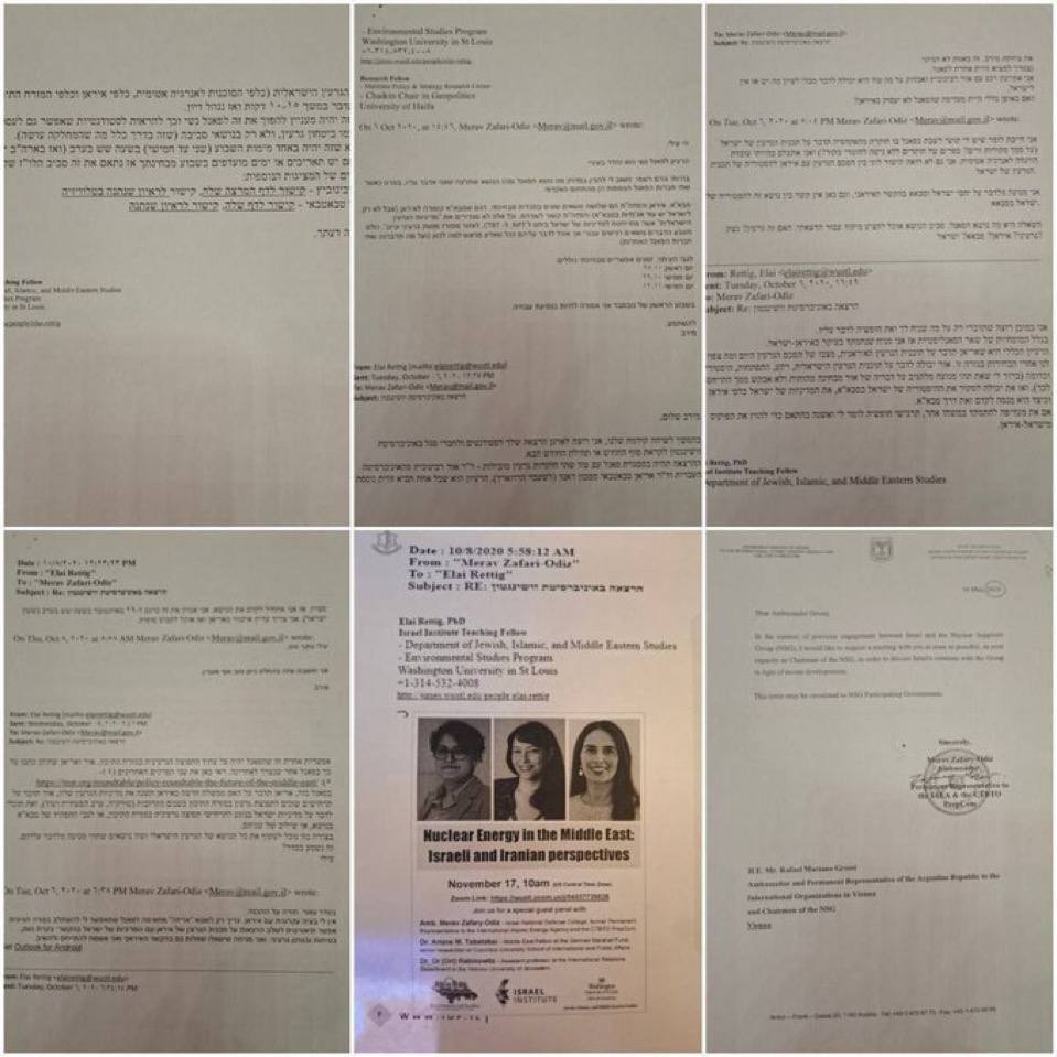 🇮🇷 | Irán ha comenzado a publicar parte de cientos de miles de documentos filtrados que obtuvo, los cuales revelan una profunda coordinación entre el director del OIEA, Rafael Grossi, e Israel. Los documentos sugieren que Grossi ha estado actuando bajo órdenes directas de Israel.