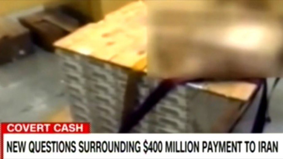 Remember that time Barack Hussein Obama secretly delivered pallets of cash to Iran in the dark of night?