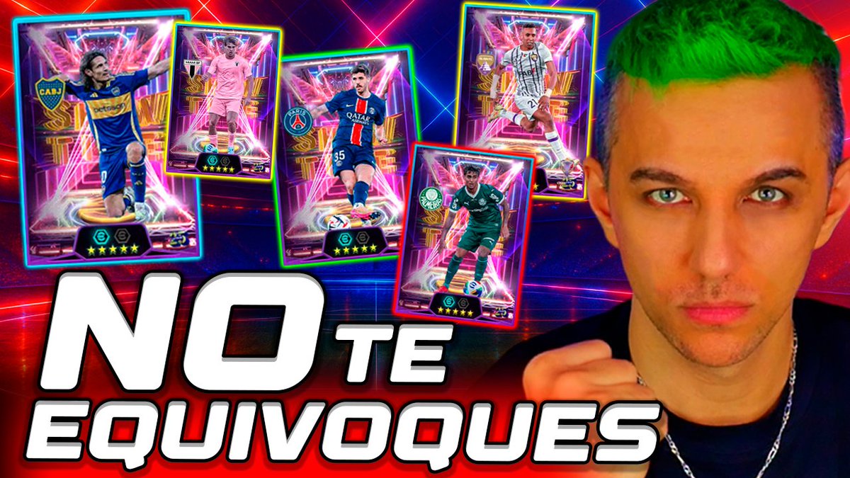 ⚽️¡NUEVO VÍDEO en DannyAnakin!⚽️

💥 ¡¡NECESITAS FICHAR a este showtime!! 🔥 
#eFootball #eFootball2025 #eFootball2025Mobile #efootball25

👉youtu.be/FT8G3perj8E
👉youtu.be/FT8G3perj8E