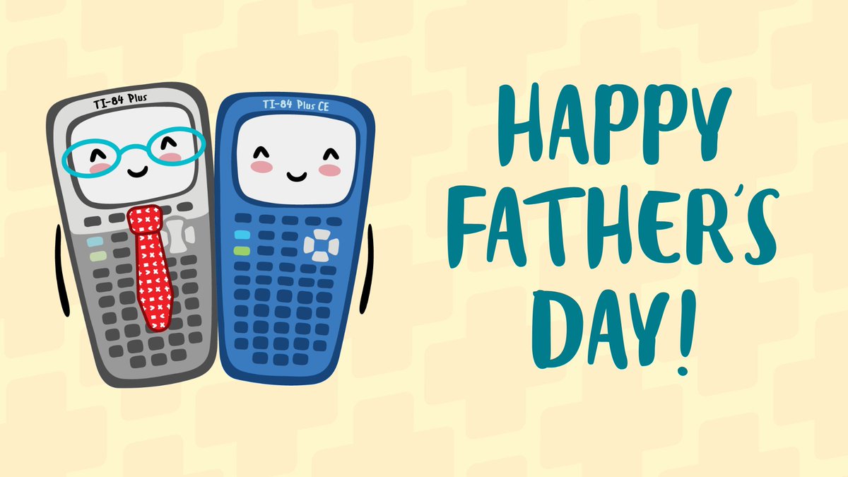 TICalculators's tweet image. Give Dad a chuckle with a math themed #dadjokes that'll make him proud. 💙
Post your best (or worst) one below. 😂 #HappyFathersDay!