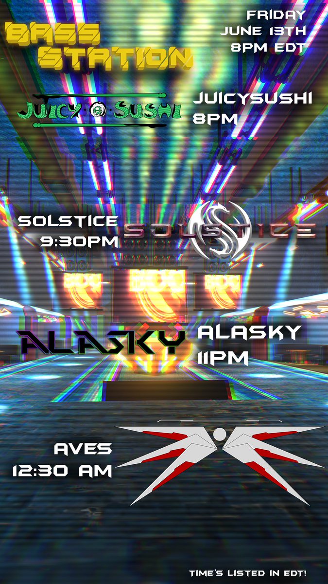 BassStationVR's tweet photo. Subwoofers, we're still recovering from last weeks intensity, so for this week, we're throwing a Friday (6/13).. Wait.. Friday the 13th??? OH SH- 

1.. 2.. Bass is coming for you... https://t.co/xyPGH49or9