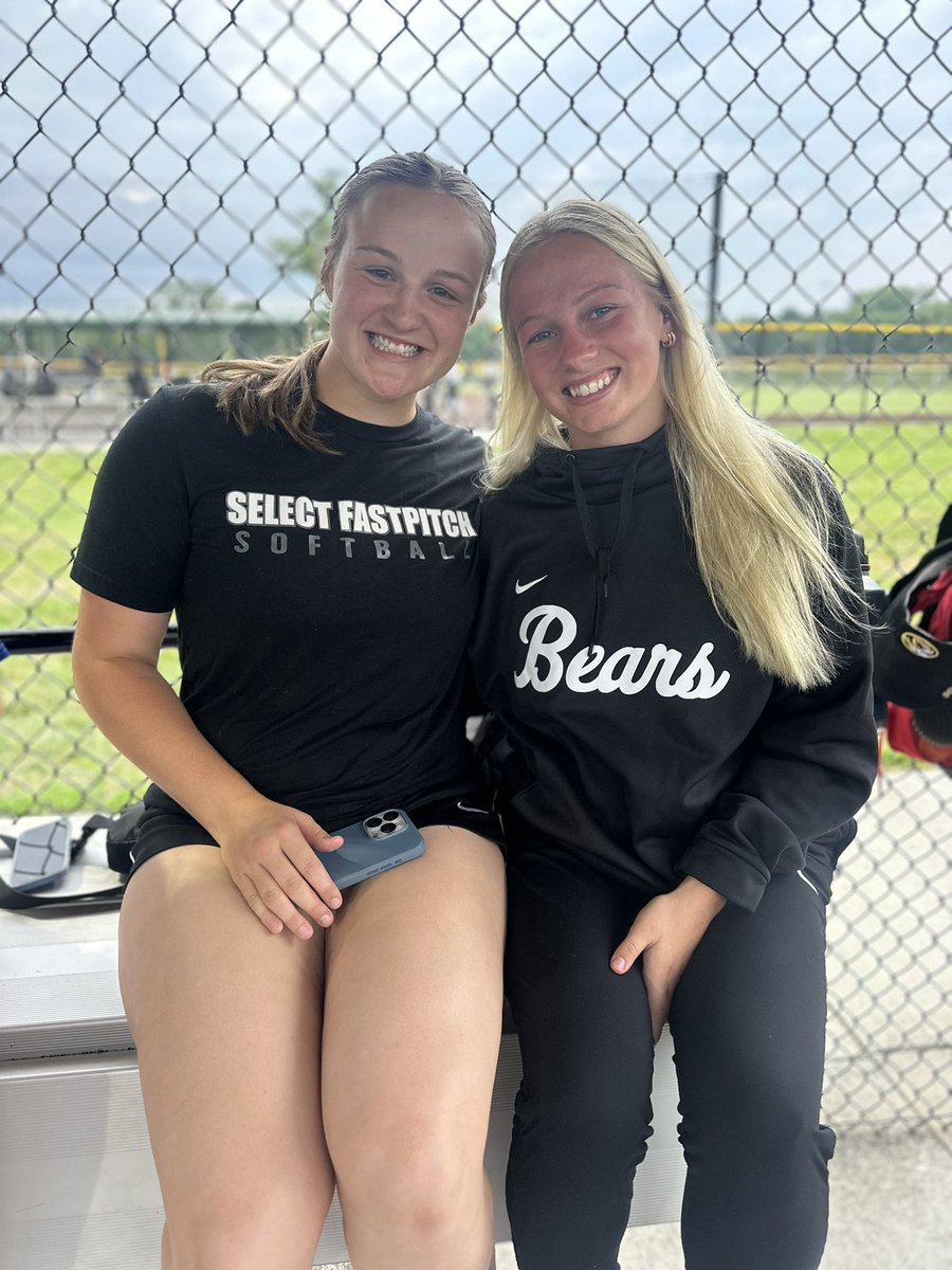 Select Fastpitch 18’s (@selectfastpitch) on Twitter photo Always good to have Select Alum in the dugout! <a href="/MadsWalk02/">Madison Walker</a> and <a href="/Emma60741537/">emma veach</a> cheering on the 18s tonight at <a href="/TopGunEvents/">Top Gun Events</a> Invite 🥎 #selectlife #bettertogether Always good to have Select Alum in the dugout! <a href="/MadsWalk02/">Madison Walker</a> and <a href="/Emma60741537/">emma veach</a> cheering on the 18s tonight at <a href="/TopGunEvents/">Top Gun Events</a> Invite 🥎 #selectlife #bettertogether