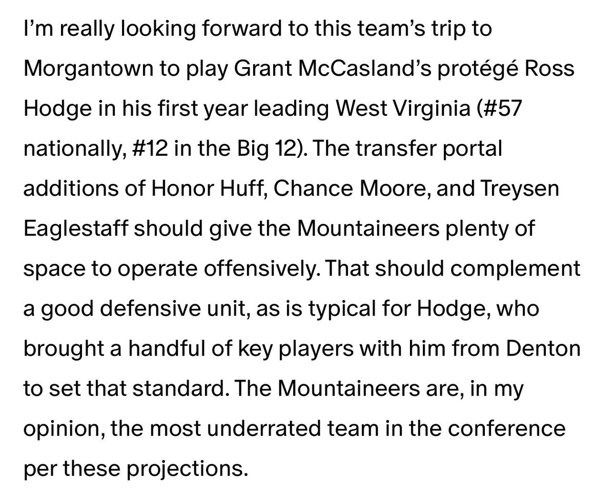 Ryan Mainville (@ryanmainville) on Twitter photo Wrote about Texas Tech’s Big 12 schedule for <a href="/GamblinGauchos/">Gamblin' Gauchos 🎙️</a> Patreon subs, including a sneaky good game in Morgantown where Ross Hodge and Grant McCasland, who coached together at UNT for 6 years, will face off.
Thoughts on the rest of the schedule ⬇️
patreon.com/posts/13134545… Wrote about Texas Tech’s Big 12 schedule for <a href="/GamblinGauchos/">Gamblin' Gauchos 🎙️</a> Patreon subs, including a sneaky good game in Morgantown where Ross Hodge and Grant McCasland, who coached together at UNT for 6 years, will face off.
Thoughts on the rest of the schedule ⬇️
patreon.com/posts/13134545…