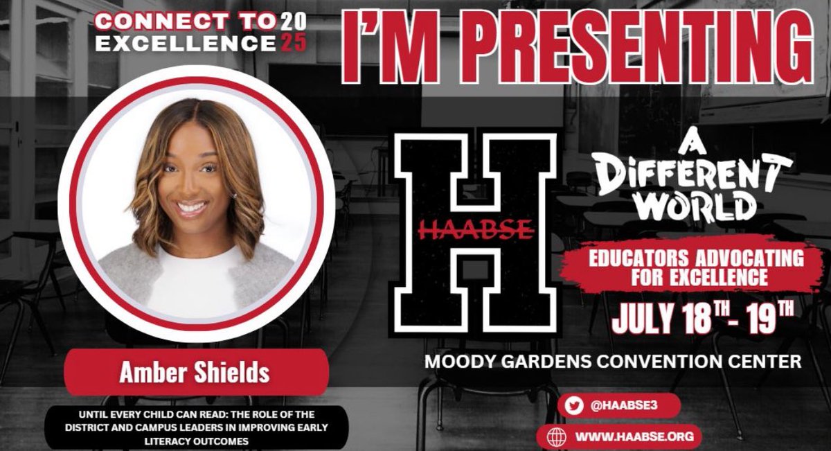 Amber Shields (@ambern_shields) on Twitter photo Itâs not just about whatâs cute in early childhood, itâs about whatâs working.
Iâll be sharing real solutions for early literacy at the <a href="/HAABSE3/">HAABSE</a> Summer Conference 2025 next month. Join me as we explore how leaders at every level can drive better outcomes for our youngest learners Itâs not just about whatâs cute in early childhood, itâs about whatâs working.
Iâll be sharing real solutions for early literacy at the <a href="/HAABSE3/">HAABSE</a> Summer Conference 2025 next month. Join me as we explore how leaders at every level can drive better outcomes for our youngest learners