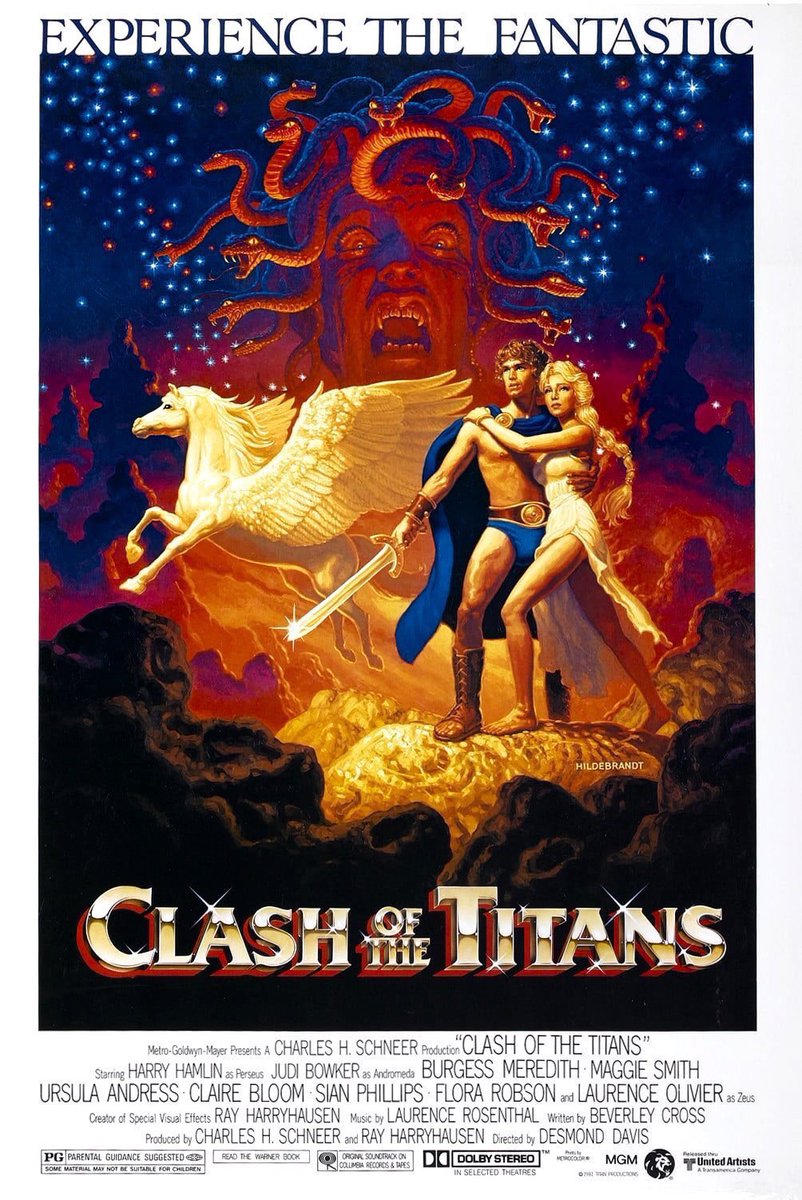 FilmNewsNos's tweet photo. 🎬MOVIE HISTORY: 44 years ago today, June 12, 1981, the movie 'Clash of the Titans' opened in theaters!
#HarryHamlin #JudiBowker #BurgessMeredith #MaggieSmith #SianPhillips #ClaireBloom #UrsulaAndress #LaurenceOlivier #PatRoach #SusanFleetwood #TimPigottSmith #JackGwillim https://t.co/FHJ8zcFEbQ