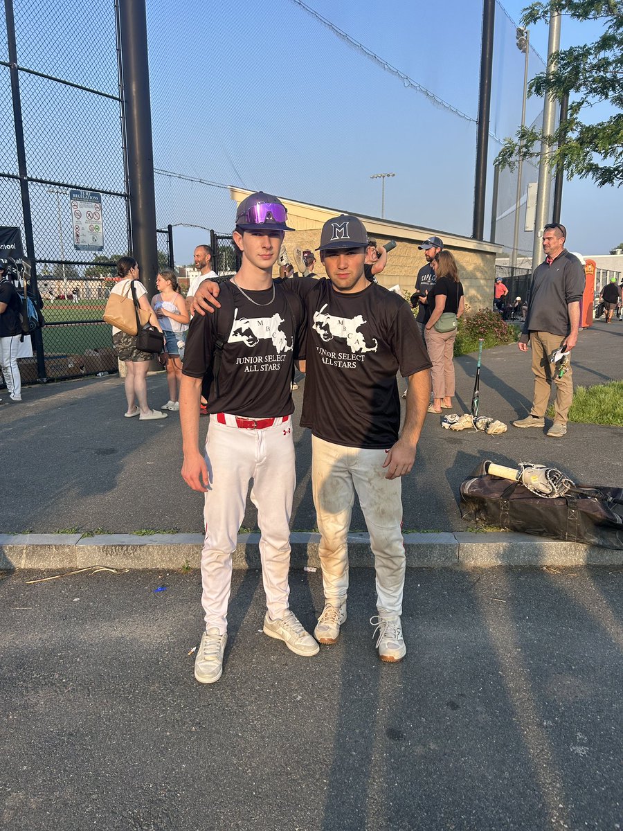 Congrats Jr Baseball players Nate Soroko and Brayden Crawford who represented SHS in the East Jr Select All Star Game