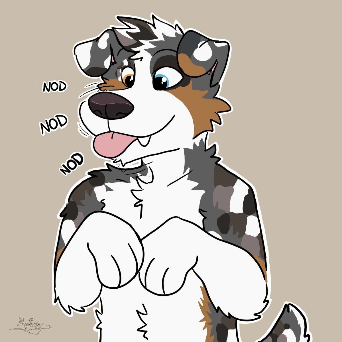Time to catch up on some art i have commissioned! Here's some great pieces from <a href="/DogMuscles/">SNUG</a>