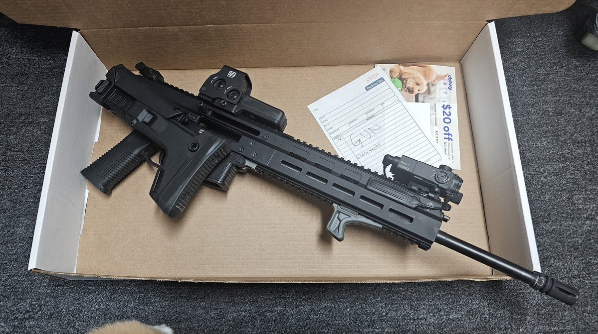 Pre-ban unfired APC223, in NEW BOX, complete with papers, pre-war not K98 G3 FAMAS Valmet Stoeger Holland Garand Luger.