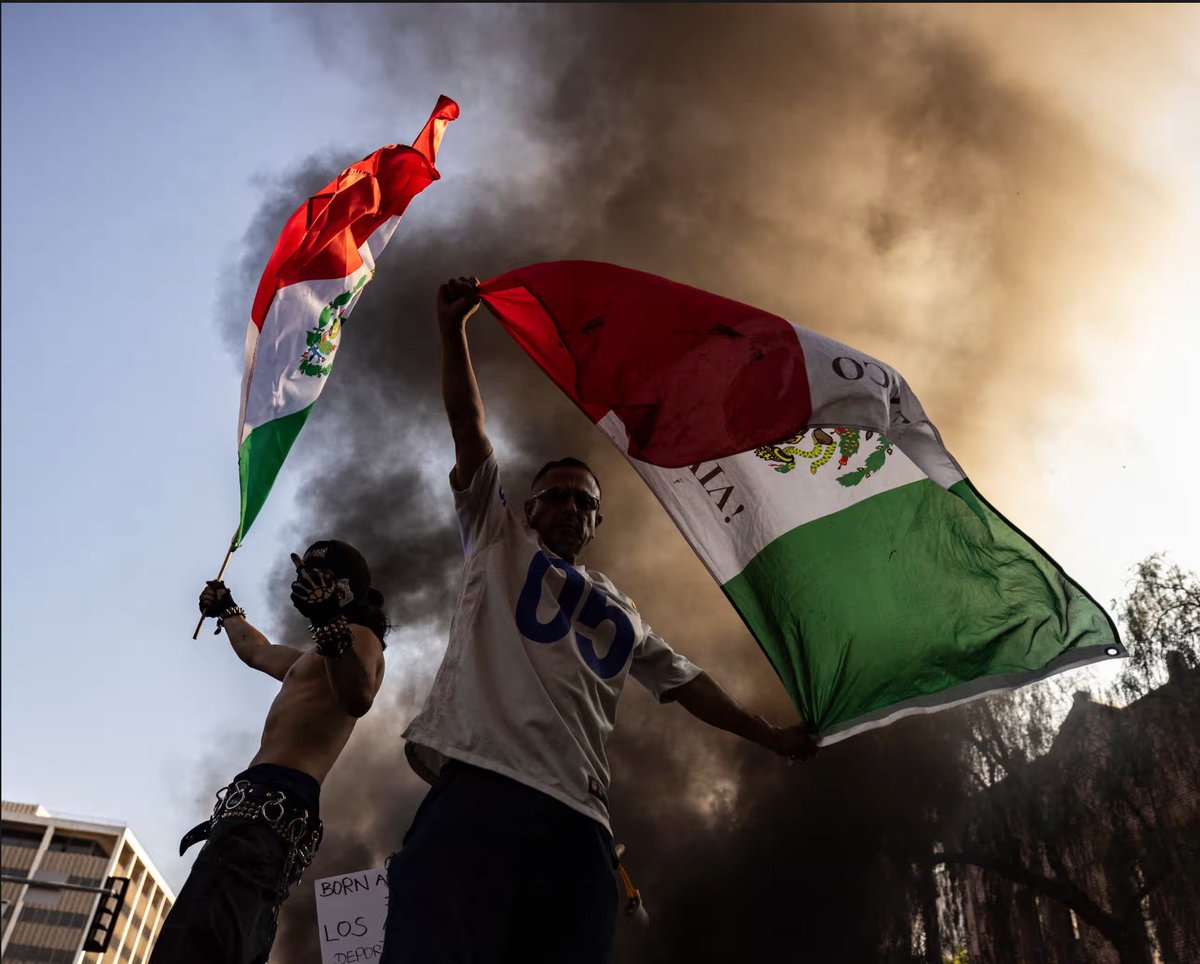Exhibit A proving President Trump was correct by invoking the Alien Enemies Act to repel a predatory incursion. 

These people don’t just hate ICE, they hate America.