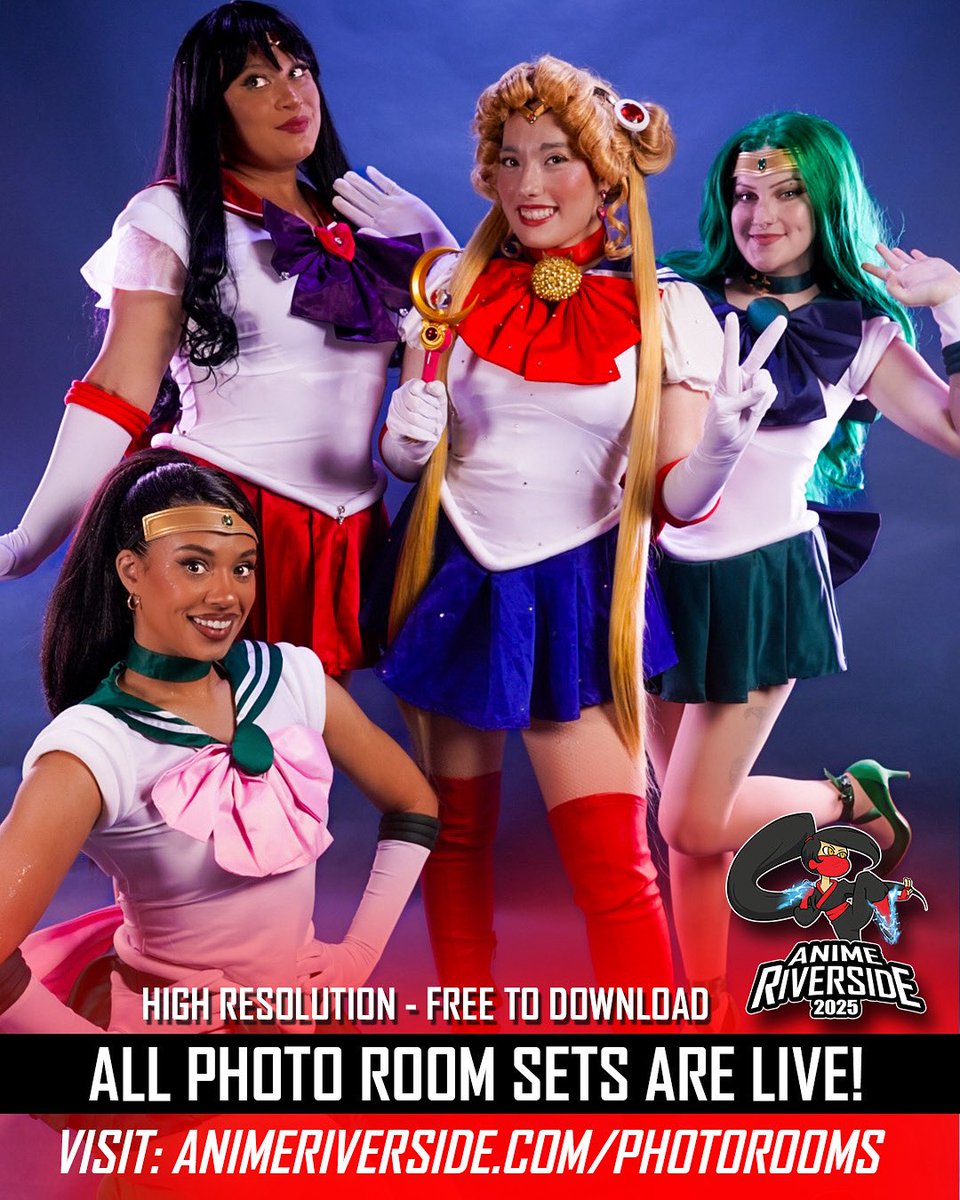 We took over 4,700 photos!!!

All the Anime Riverside 2025 Photo Room Sets are officially LIVE and ready for download! 📸✨
High-res, professional shots — totally free to grab and share!

💥 Whether you brought the cosplay heat or just want to relive the magic, head to:
👉