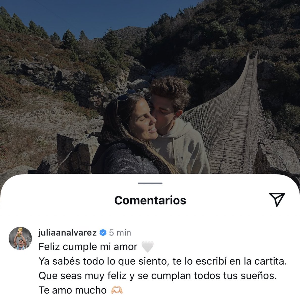 “ya sabés todo lo que siento te lo escribí en la cartita” AAAA🥺 julián es tan hombre escrito por una mujer coded