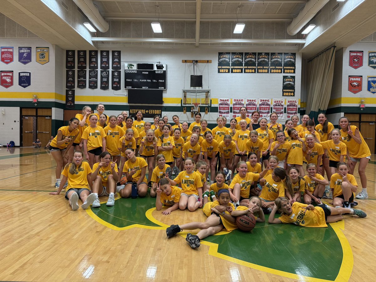 Today was the last day of camp and I think fun was had by all🥰🤩 These girls rocked it all week! Thanks to the High Schoolers for helping👊The littles look up to you all💛