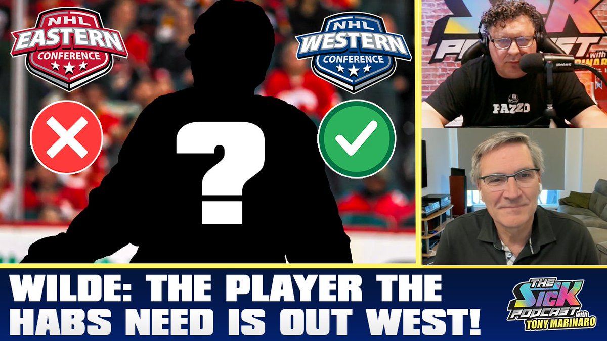 The Sick Podcast with Tony Marinaro (@thesickpodcasts) on Twitter photo 🚨New Episode🚨
<a href="/BWildeMTL/">Brian Wilde</a> joins <a href="/TonyMarinaro/">Tony Marinaro</a> to discuss:
🔵Lane Hutson could break the bank
🔵Marco Rossi with the #GoHabsGo?
🔵Trade value of the Habs’ 1st round picks
🔵& more
Full pod👇
Watch: youtube.com/live/zMVMjQzhu…
Listen: traffic.megaphone.fm/SICMED58493876…
#thesickpodcast 🚨New Episode🚨
<a href="/BWildeMTL/">Brian Wilde</a> joins <a href="/TonyMarinaro/">Tony Marinaro</a> to discuss:
🔵Lane Hutson could break the bank
🔵Marco Rossi with the #GoHabsGo?
🔵Trade value of the Habs’ 1st round picks
🔵& more
Full pod👇
Watch: youtube.com/live/zMVMjQzhu…
Listen: traffic.megaphone.fm/SICMED58493876…
#thesickpodcast