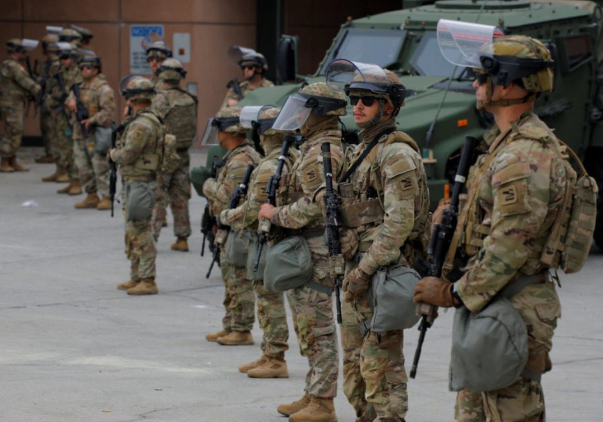 BREAKING 🚨 Federal judge just ordered President Trump to give control of the National Guard to Gov Gavin Newsom 

IGNORE ALL ROGUE JUDGES