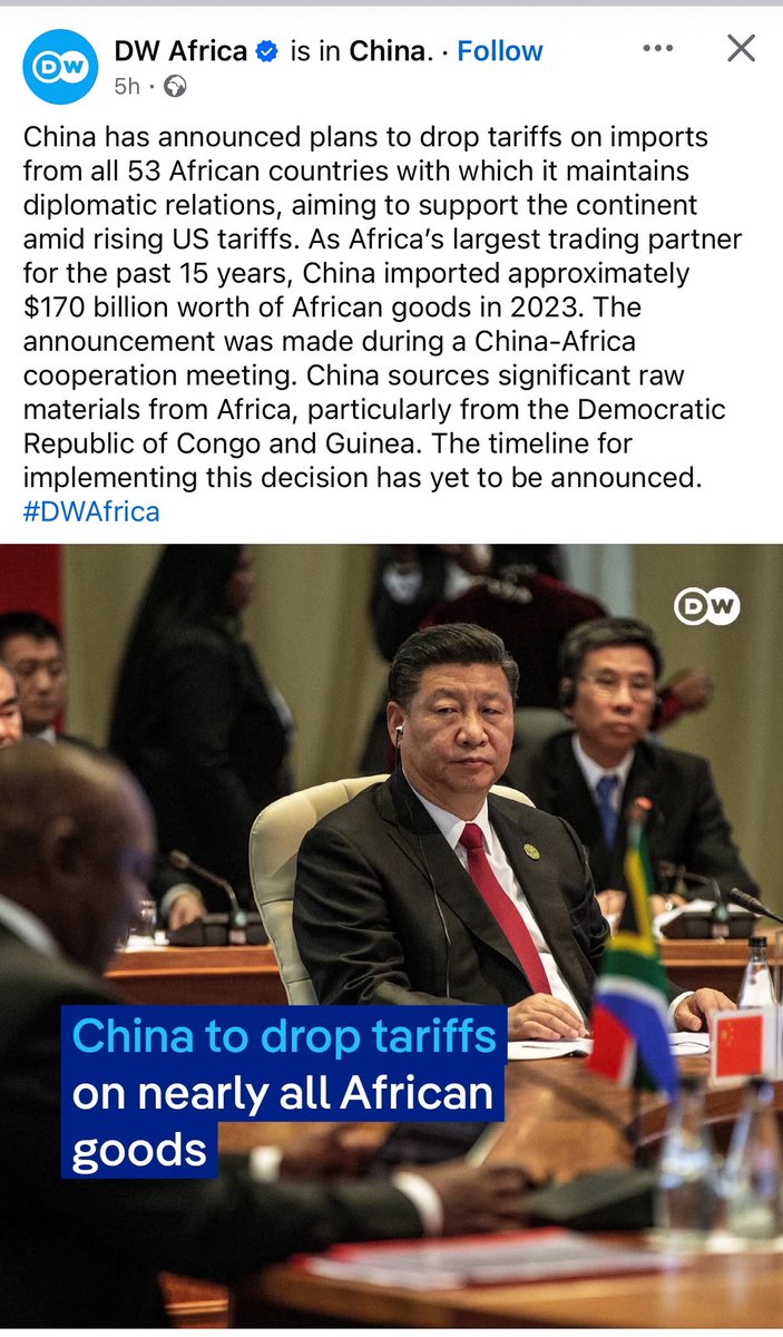 will give tea from African advantage from ASEAN countries currently enjoying better tariffs. It’s time to push more good quality tea into China 🇨🇳