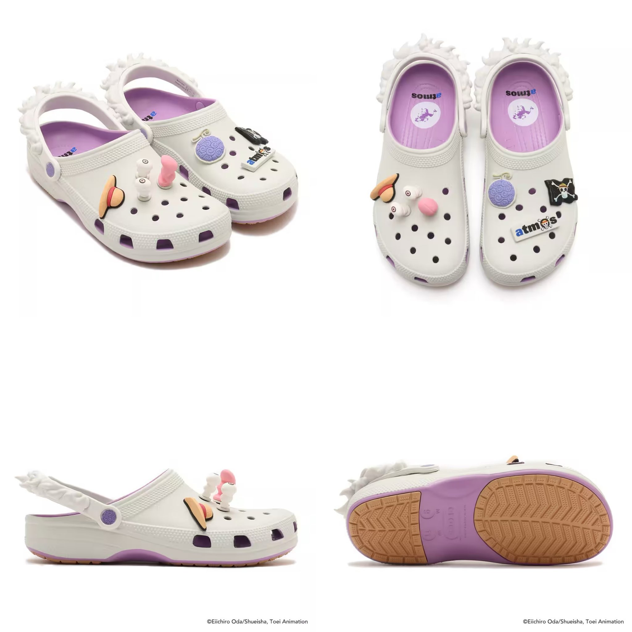靴 ONE PIECE x atmos x Crocs Classic RO crocs × ONE PIECE × atmos Gear5 Classic RO Clog