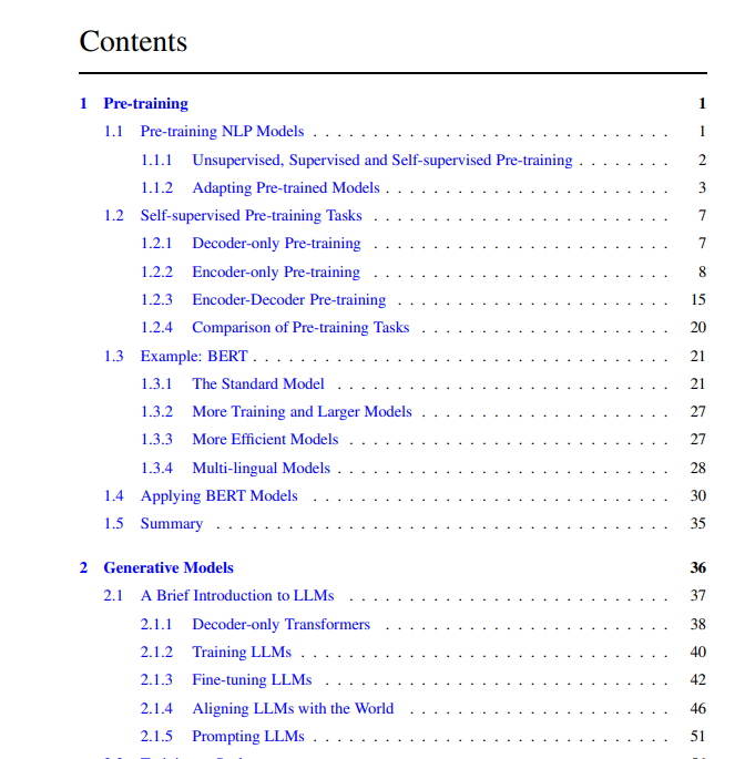 On arXiv, there’s a 200+ page overview book on AI and LLMs available.

Covers pretty much all the fundamentals.