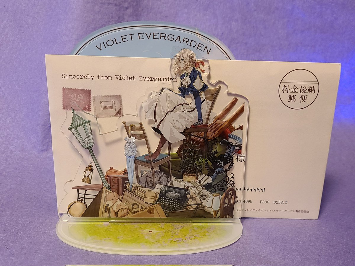 kashitaku4's tweet photo. ヴァイオレット・エヴァーガーデンと書かれた
お手紙が届きました✉️✨
美しき機械式腕時計を注文しました👍️
#SEIKO #プレミコ #PREMICO
#ヴァイオレット・エヴァーガーデン
#VioletEvergarden https://t.co/QLwbDOnD3U