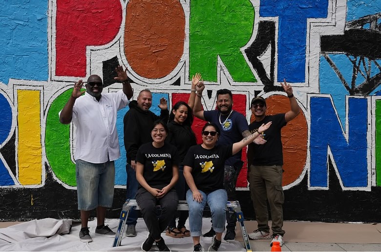 3/3 We also hosted a vibrant Community Mural Paint Day, where the community came together. It was wonderful to see the many children that came -- we hope that years from now they can look back and say they were part of this.