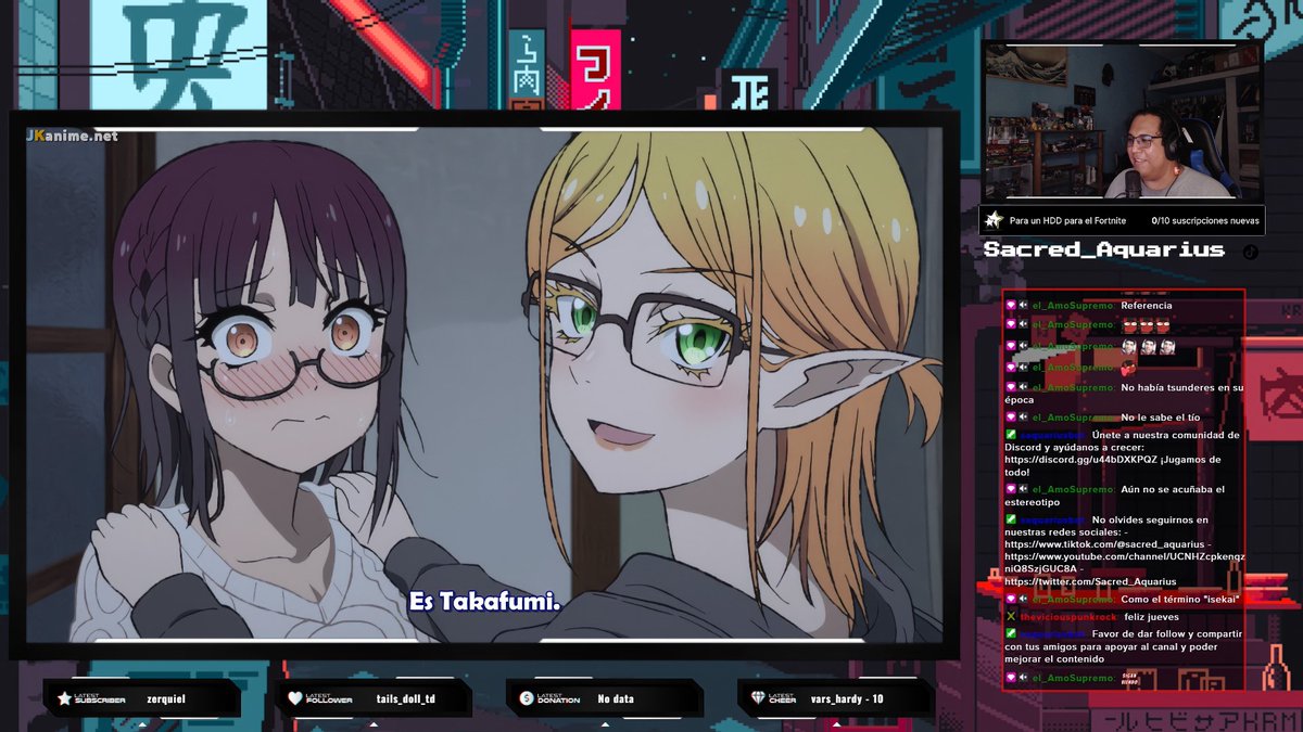 Sacred_Aquarius's tweet photo. Feliz jueves de monas chinas con #IsekaiOjisan
Únete al #livestream en este momento por mi canal de #Twitch 🟣https://t.co/BHUJsIna0k🟣
#SacredAquarius #Stream #Streamer #JustChatting #Anime #Charlando #Chateando #Chill #Chilling #FYP https://t.co/O30d0ymNlu