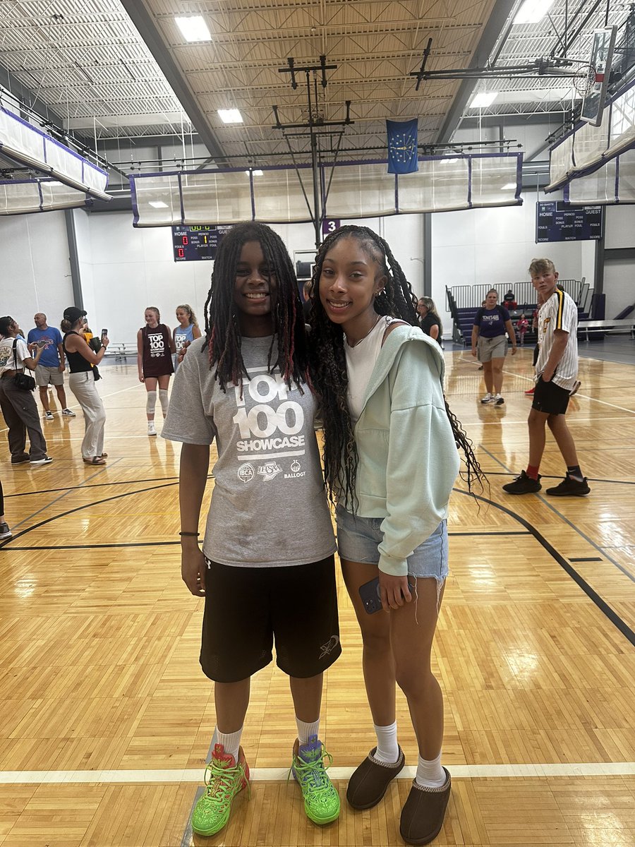 <a href="/Malika2027/">Malika Jenkins</a> had a great showing at the IBCA Top 100 camp at Ben Davis High School! Keep up the hard work! 🏴‍☠️🏀