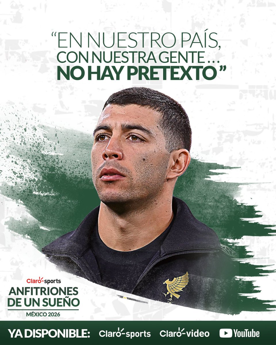 ¡EL MEJOR DOCUMENTAL DE LA SELECCIÓN MEXICANA! 🇲🇽🔥😨

Claro Sports trae para ti una producción original donde podrás disfrutar de los mejores talentos mexicanos hablando sobre sus sueños y objetivos para la próxima Copa del Mundo en casa 🤩

¡YA DISPONIBLE! 👇💥