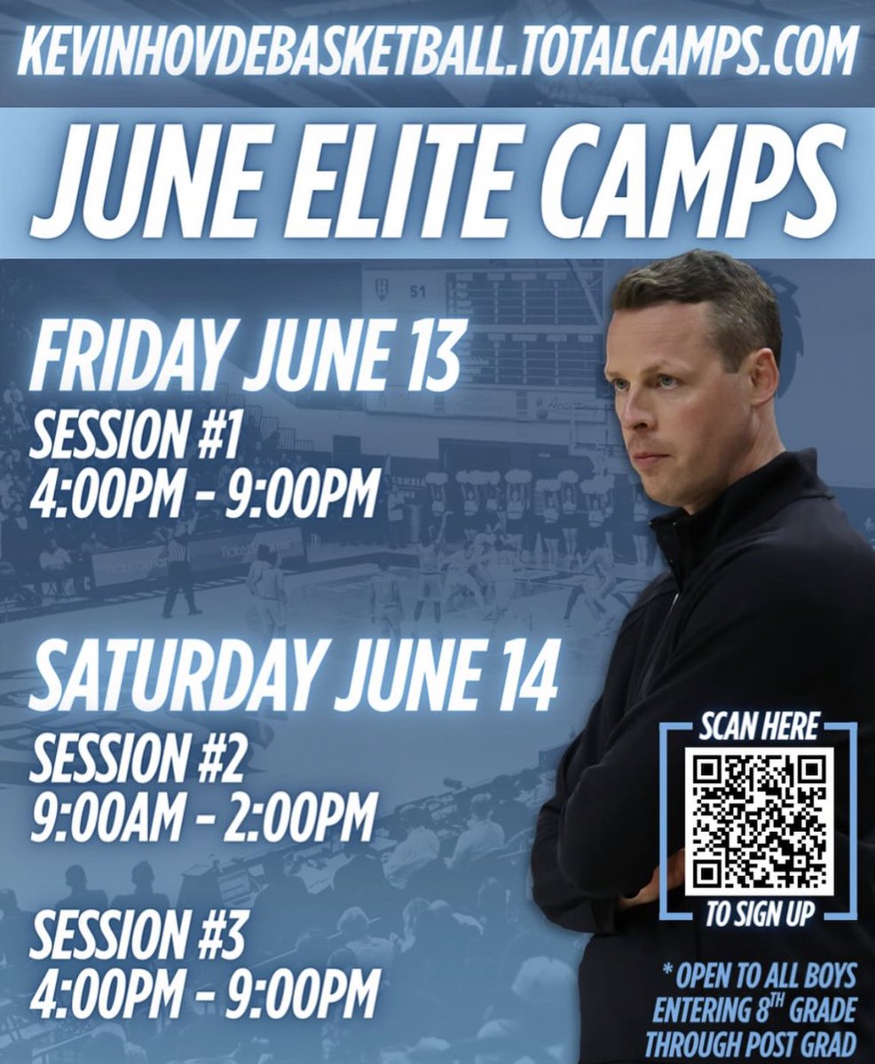 Kyle_Dillon_'s tweet image. Looking forward to attending @CoachKevinHovde and @CULionsMBB elite camp this Saturday June 14 for the morning session at Columbia University!