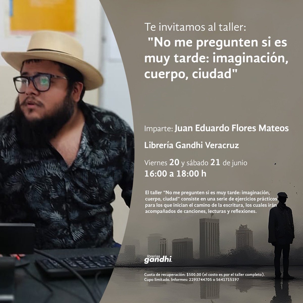 Reportebrio del Crimen (@jiribilludo_) on Twitter photo Atención #Veracruz daré este taller de iniciación a la escritura en la sucursal de Boca del Río, VEracruz <a href="/LibreriasGandhi/">Librerías Gandhi</a> Atención #Veracruz daré este taller de iniciación a la escritura en la sucursal de Boca del Río, VEracruz <a href="/LibreriasGandhi/">Librerías Gandhi</a>