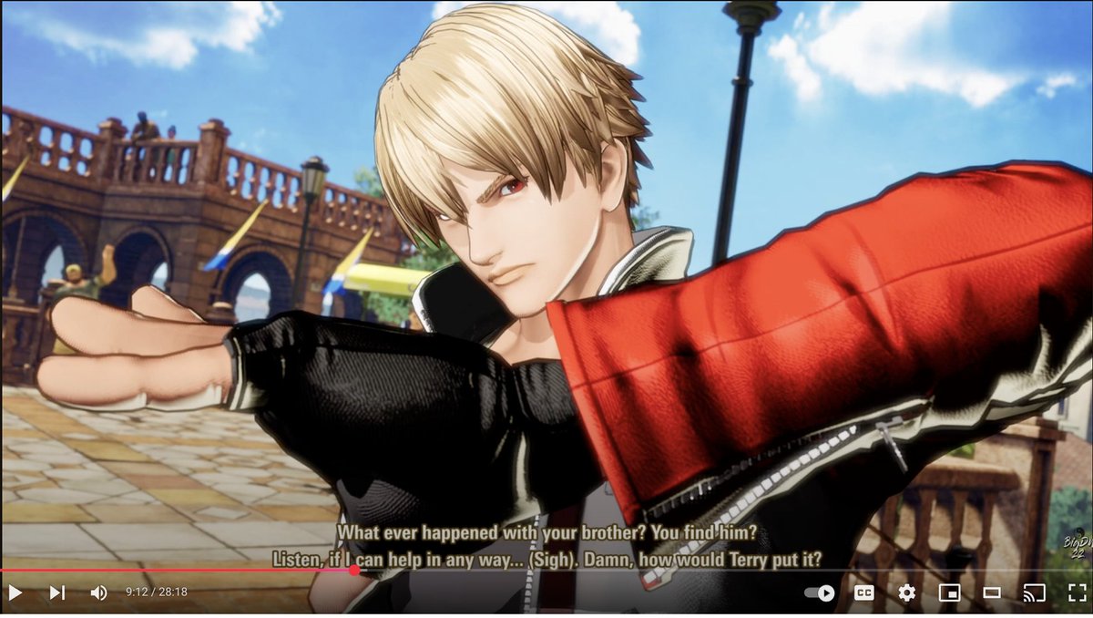 Ana07512278's tweet photo. @SNKPofficial Happy Small Kindness Day. I love how the devs put so much love in rock's character showing how sweet he is cuz of his mentor Terry having the heart of gold like him &amp; offer his help to hotaru indicating something between them as one small thing can make a big difference 🤗🫂💖🍀 https://t.co/4PZy48wuWq