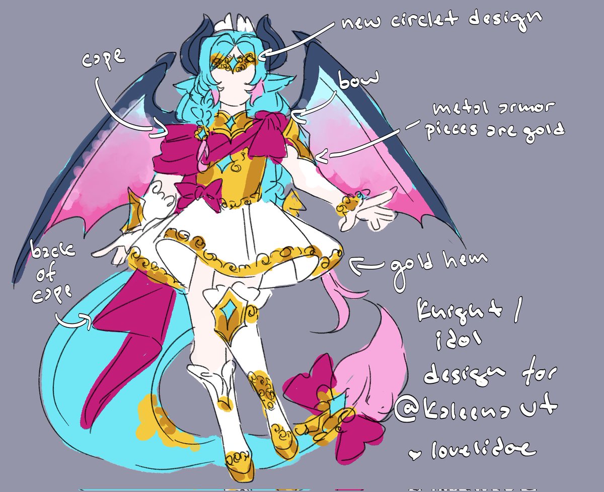 Outfit design sketch for <a href="/KaleenaVT/">KaleenaVT</a> ! Tysm for joining!!