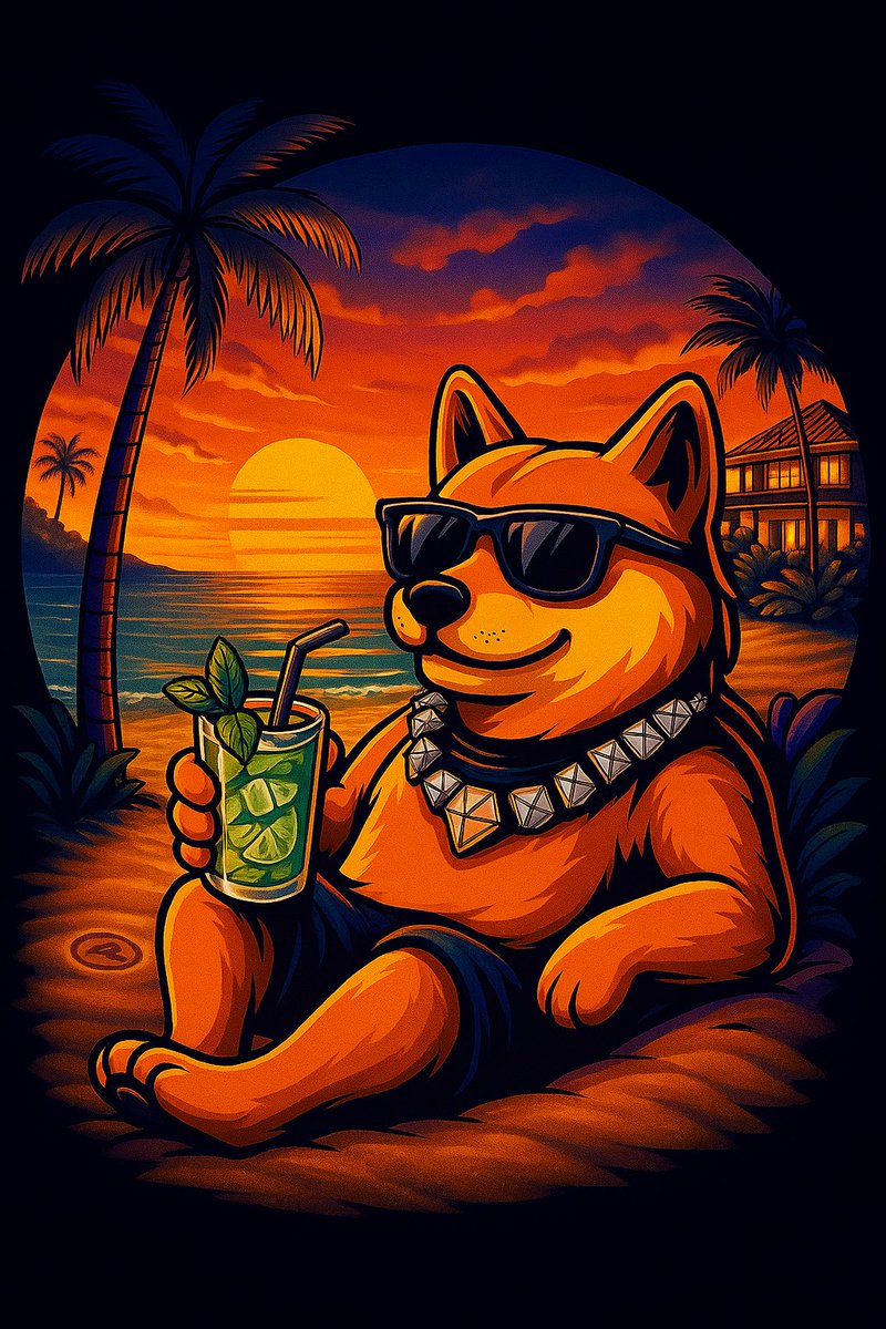 RichDogonsolana's tweet photo. Everyone crying in red…
Meanwhile Rich Dog got shades on and a drink in paw.
📉➡️💰 $RICHDOG #cryptocurrency  #richfam #Solana  #richdog https://t.co/EcrefldP4F