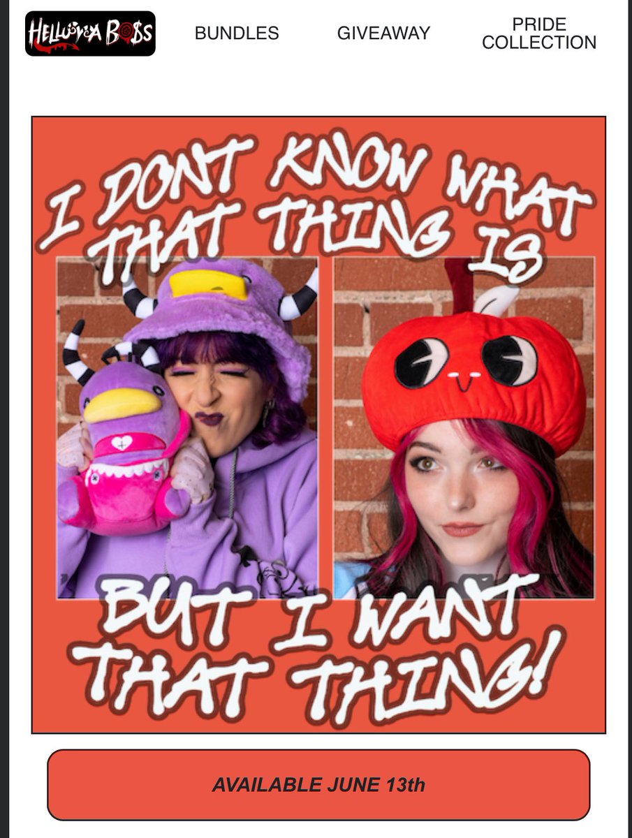 nesspenguin89's tweet photo. Check y’all’s emails 📩🎪🎡
Sneak peek of the Loo Loo Land hats that will release on June 13th 😈
#HelluvaBoss #StylishOccult #LooLooLand https://t.co/OMIUuTkucA