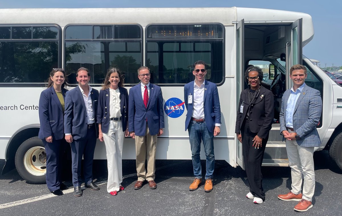 RepMikeDovilla's tweet image. I enjoyed the opportunity today to join several colleagues on the House Veterans and Military Development Committee for a tour of @NASAglenn. The work performed by the center's 3,000+ civilian and contractor employees contributes more than $2 billion annually to Ohio's economy.
