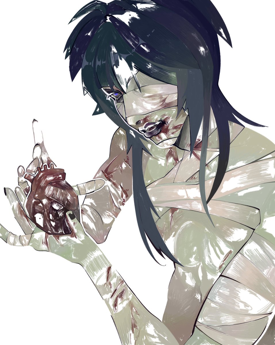 mortusmoth's tweet image. process