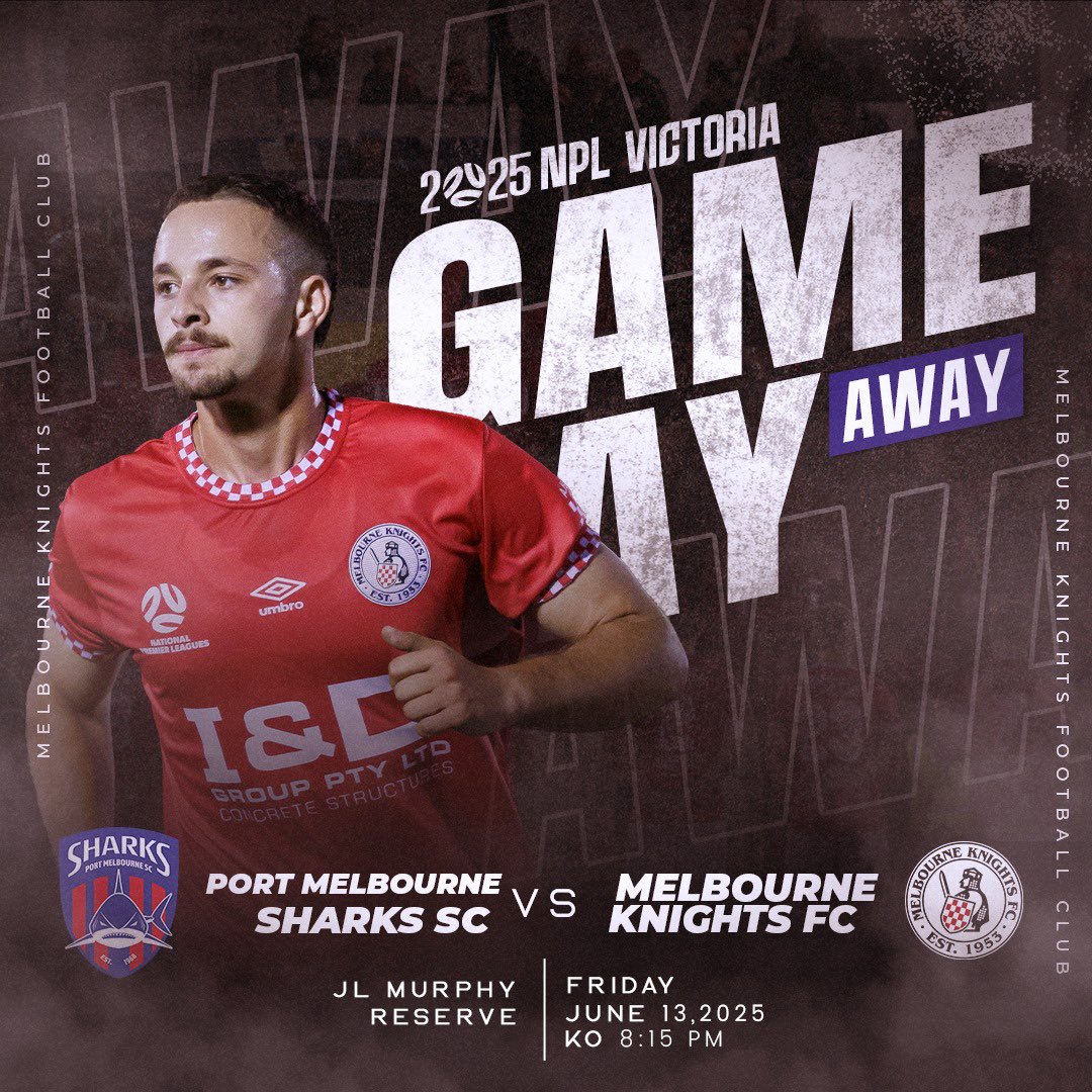 IT’S MATCHDAY! A huge away day at Port Melbourne awaits! ❤️🤍💙

🆚 Port Melbourne
🏟️ JL Murphy Reserve
⏰ 8:15pm
📺 youtube.com/live/Nbgo-39UT…