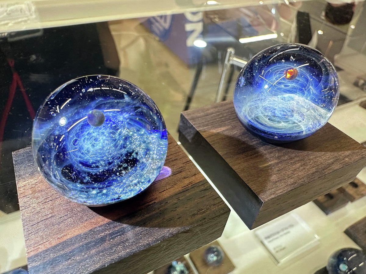 宇宙ガラス +α 赤系 ブラックオパール 正規品 戸水賢志