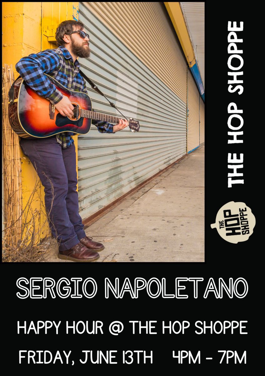 Tomorrow night! <a href="/the_hop_shoppe/">The Hop Shoppe</a>