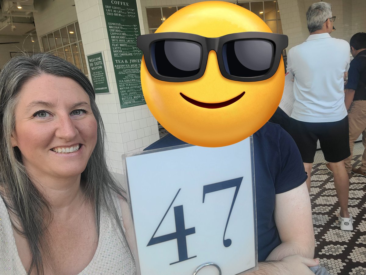 Michaela_1776's tweet photo. My son and I had late lunch in DC this afternoon, and our order was lucky #47. I think it's a sign.
I'll only have one question when I meet President Trump..."Will you help us end vote by mail?"
๐บ๐ธ๐โค๏ธ
#MeetTrump
#Number47
#EndVBM https://t.co/gw7FAits4y