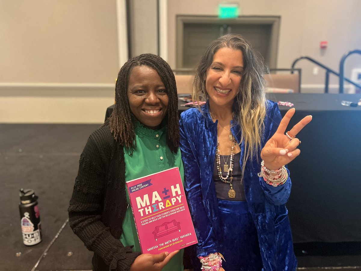 Celeste_Clemons's tweet image. @TheMathGuru nice meeting you at #FAMS2025 your closing keynote was epic! See you at #FCTM2025 #FCTMath