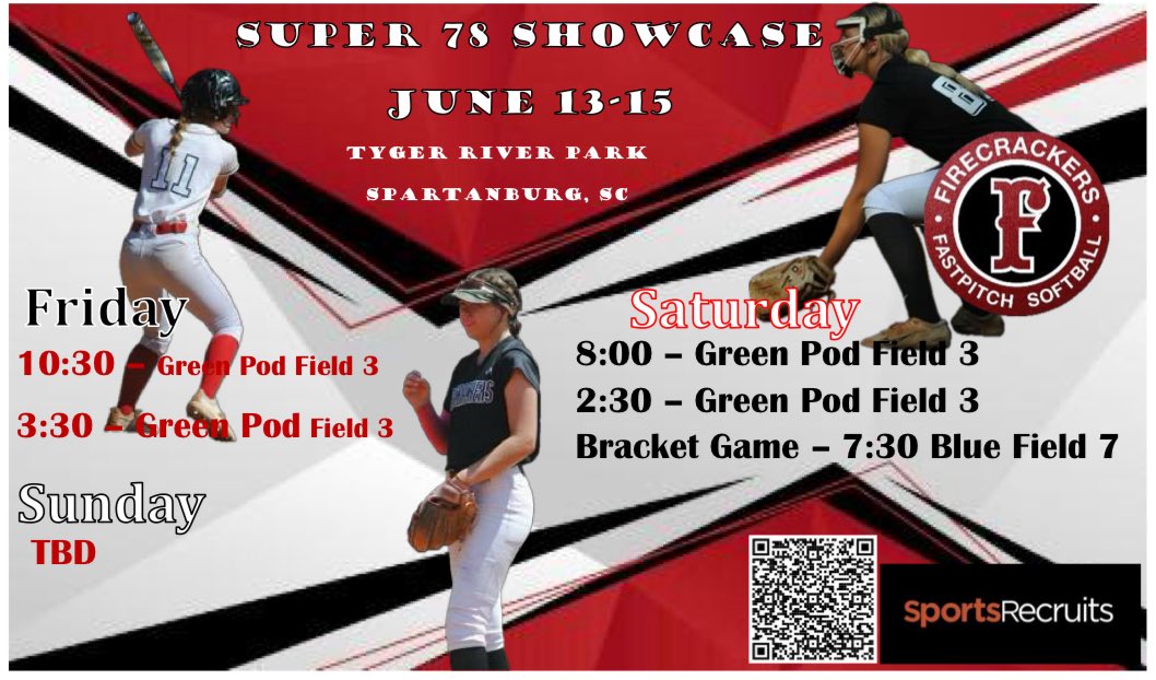 Firecrackers Medina/Miller (@firecrackersmm) on Twitter photo 2026s <a href="/KelseyKnox2026/">Kelsey Knox</a> and <a href="/SavannahWinste1/">Savannah Winstead</a> got some reps in tonight at Tyger River.
TY to all the coaches in attendance and to <a href="/KingU_Softball/">King University Softball</a> <a href="/CoachZRobbins/">Zoya C. Robbins</a>, <a href="/RoyalsSball/">Queens Softball</a> <a href="/SierraVanzant/">Sierra Vanzant-Cheek</a> and <a href="/LRSoftball/">Lenoir-Rhyne Softball</a> <a href="/HollarShena/">Shena Hollar</a> for stopping for a pic 📸
See you on the dirt this weekend 2026s <a href="/KelseyKnox2026/">Kelsey Knox</a> and <a href="/SavannahWinste1/">Savannah Winstead</a> got some reps in tonight at Tyger River.
TY to all the coaches in attendance and to <a href="/KingU_Softball/">King University Softball</a> <a href="/CoachZRobbins/">Zoya C. Robbins</a>, <a href="/RoyalsSball/">Queens Softball</a> <a href="/SierraVanzant/">Sierra Vanzant-Cheek</a> and <a href="/LRSoftball/">Lenoir-Rhyne Softball</a> <a href="/HollarShena/">Shena Hollar</a> for stopping for a pic 📸
See you on the dirt this weekend