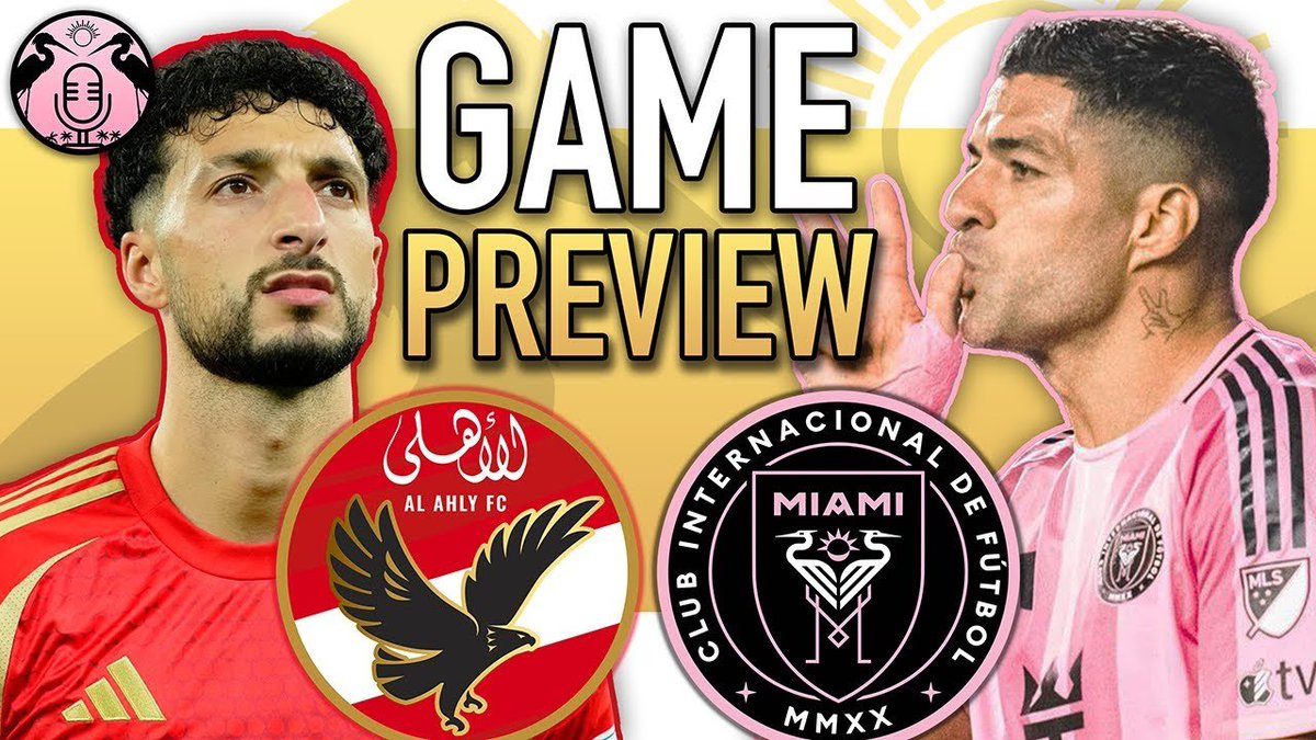 serenashirt's tweet photo. 🌍🏆 It's game time! Witness Al Ahly FC vs Inter Miami CF clash in the FIFA Club World Cup this Saturday at 5pm! Show your passion with unique looks from Serena's Merch 🎉👕
👉 https://t.co/pAuHmuqtTQ
#FIFA2025 #ClubWorldCup #FootballFashion #AlAhly #InterMiami https://t.co/oLOViyT4r7