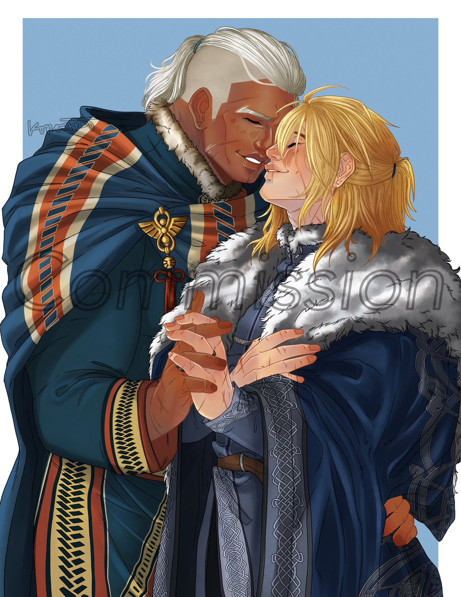prayersnthots's tweet photo. Colored this sweet #Dimidue piece for @fireboxemblem ! 💙🩵 Thank you for your support and patience! ❤️ #FE3H #FireEmblem ✨ https://t.co/k7uxe3vghV