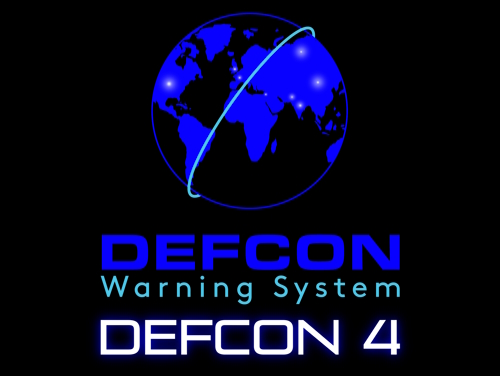 DEFCONWSALERTS's tweet photo. DEFCON 4 https://t.co/Kz4Sh9Tgko
