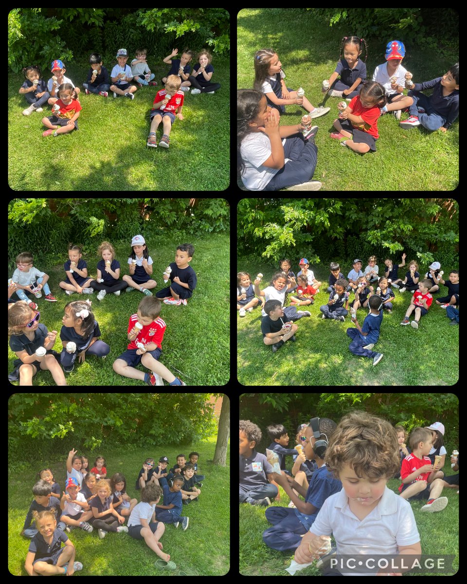 Elp 2 Ss enjoy a special treat today! Thank you to our CSPC!  “I scream, you scream, we all scream for ice cream!” 🍦 <a href="/4catholiced/">Joanne Duarte</a> <a href="/TCDSB_RDAddario/">Robert D’Addario</a> <a href="/TCDSB/">Toronto Catholic District School Board</a>
