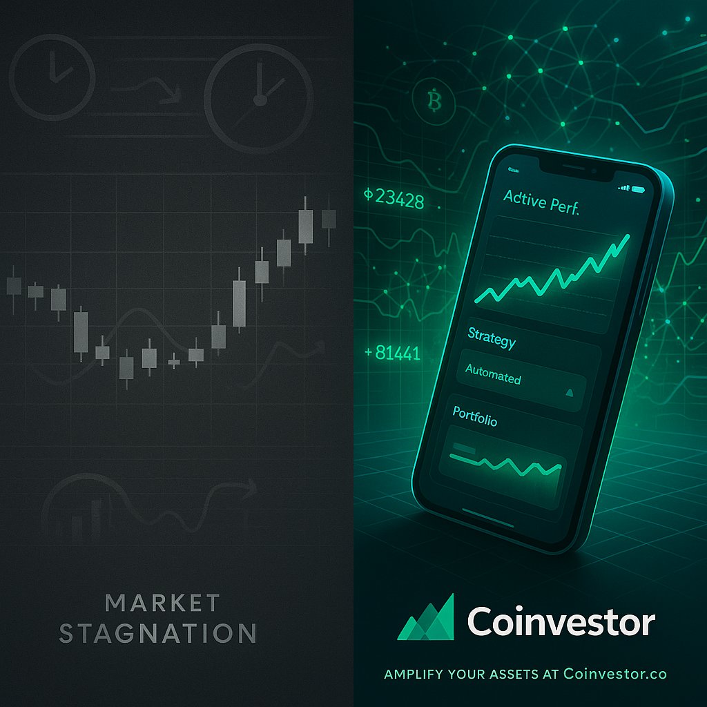 When markets moved sideways, our algorithms moved forward.

Our approach finds opportunities others miss.

Amplify your assets on Coinvestor today.