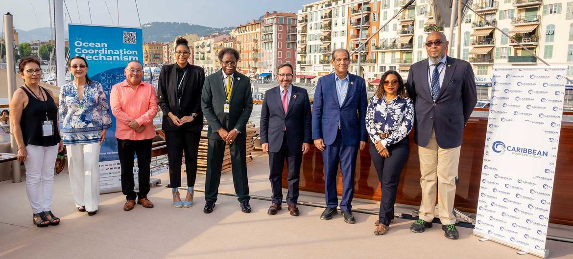 The Caribbean is bringing a unified voice to #UNOC3. Actioning Blue reflects a bold vision for marine protection rooted in regional cooperation, equity &amp; urgency. 

Read the article: news.un.org/en/story/2025/…