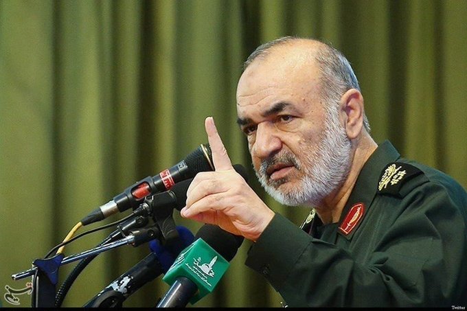 LinkXplorer's tweet photo. ⚡️**#BREAKING:** Iranian TV announces the assassination of IRGC Chief of Staff Hossein Salami, General Gholam-Ali Rashid, and two nuclear scientists. 🚨 https://t.co/X0wXkIprC2