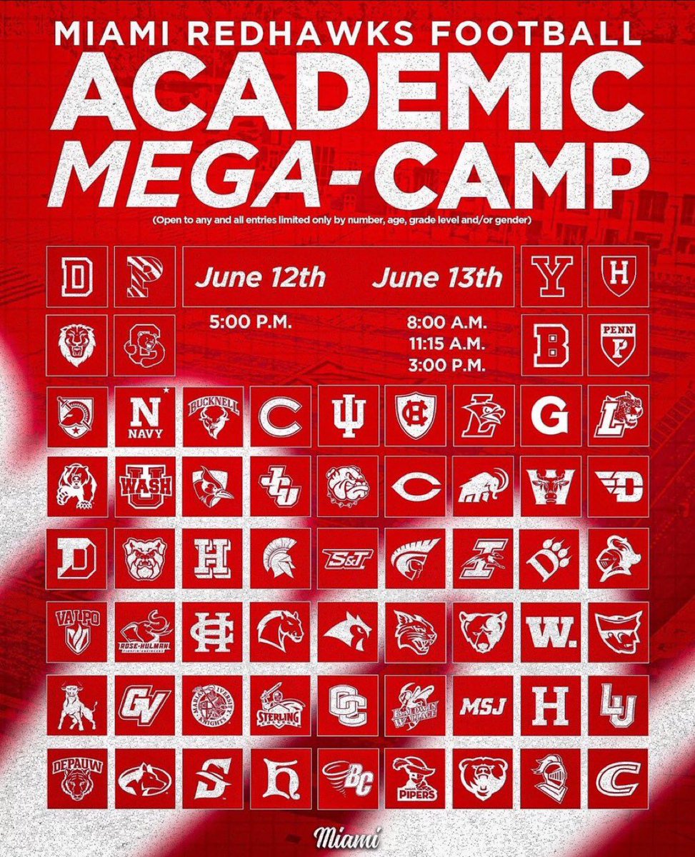 Grayson Esguerra (@graysonesguerra) on Twitter photo I will be competing at <a href="/MiamiOHFootball/">Miami Football</a> academic mega camp tomorrow. <a href="/matrixqb/">MATRIX QB Training</a> <a href="/TractionAp/">TractionAP</a> <a href="/antoinetaylor08/">Antoine Taylor</a> <a href="/QB_Era_/">QB Era</a> <a href="/Dre_Muhammad/">Dre Muhammad</a> <a href="/Coach_BChapman/">Braxton Chapman</a> <a href="/M__Piatkowski/">COACH PIKE</a> <a href="/BHoward_11/">Brandon Howard</a> <a href="/CoachSchott_BU/">Eddie Schott</a> <a href="/CoachFlo12/">Reed Florence</a> <a href="/FBCoachEngle/">Michael Engle</a> I will be competing at <a href="/MiamiOHFootball/">Miami Football</a> academic mega camp tomorrow. <a href="/matrixqb/">MATRIX QB Training</a> <a href="/TractionAp/">TractionAP</a> <a href="/antoinetaylor08/">Antoine Taylor</a> <a href="/QB_Era_/">QB Era</a> <a href="/Dre_Muhammad/">Dre Muhammad</a> <a href="/Coach_BChapman/">Braxton Chapman</a> <a href="/M__Piatkowski/">COACH PIKE</a> <a href="/BHoward_11/">Brandon Howard</a> <a href="/CoachSchott_BU/">Eddie Schott</a> <a href="/CoachFlo12/">Reed Florence</a> <a href="/FBCoachEngle/">Michael Engle</a>